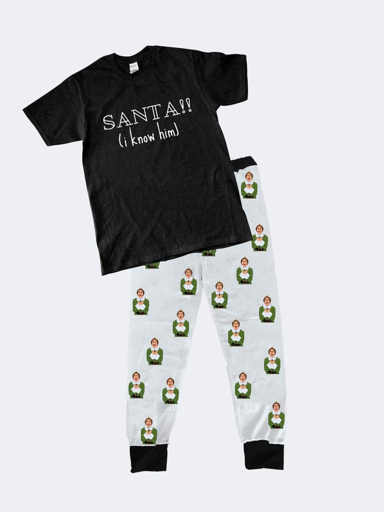 Elf "Santa! (I Know Him)" Matching Family Pajamas