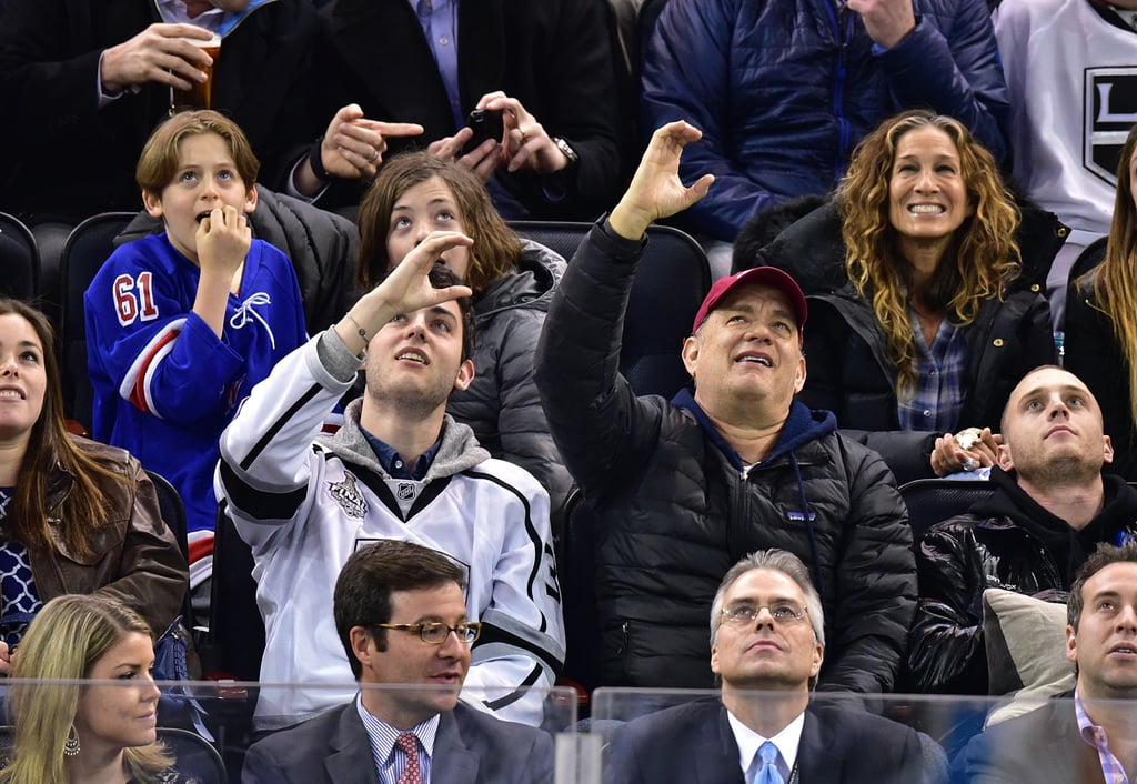 Sarah Jessica Parker Gives Tom Hanks a Look