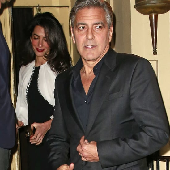 George and Amal Clooney Having Dinner in NYC April 2015