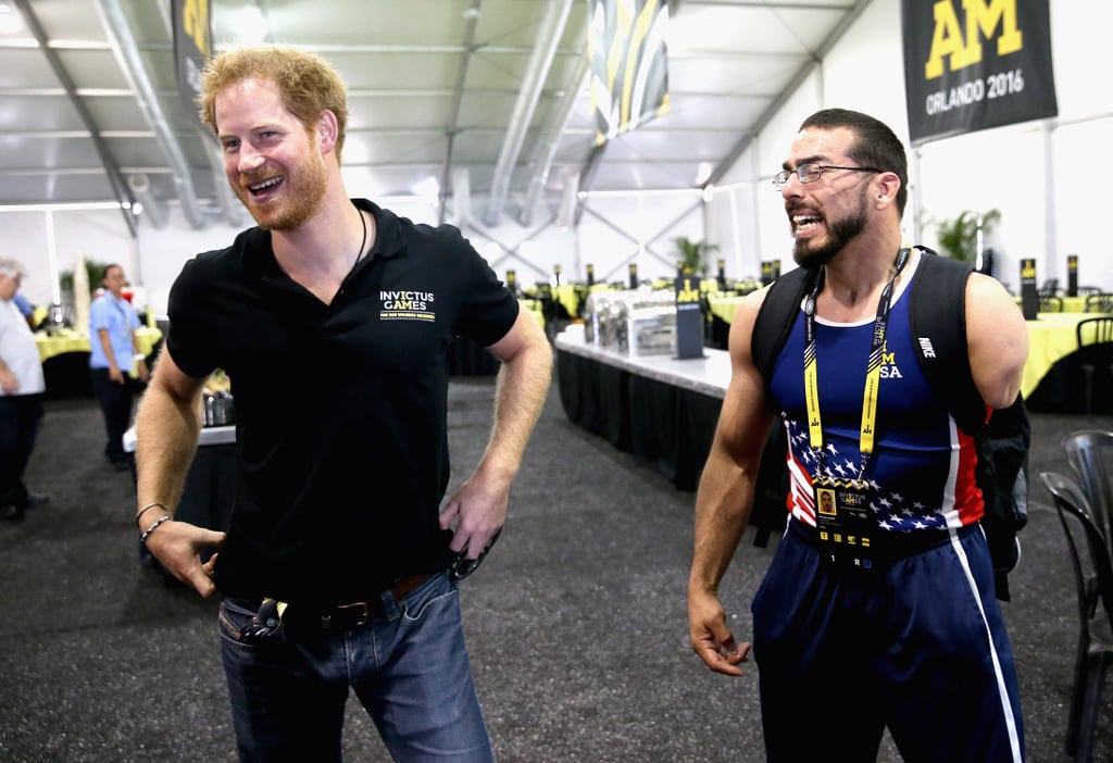 Prince Harry at the Invictus Games in Orlando May 2016