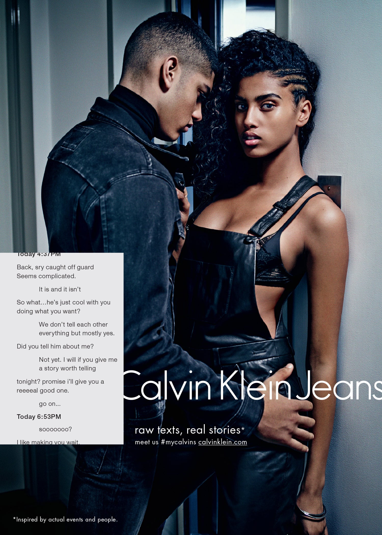 Couples Calvin Klein invite set