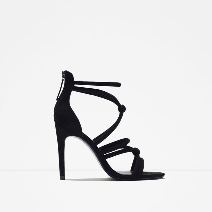 Knotted High-Heel Sandals ($60) | Best Pieces at Zara | Aug. 24, 2015 ...