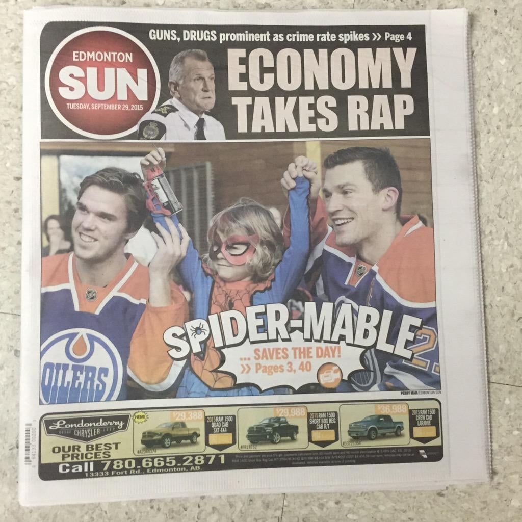Then, She Made the Real News