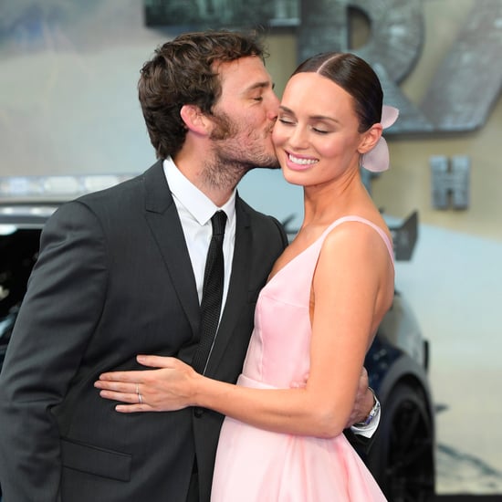 Sam Claflin and Laura Haddock Cute Pictures