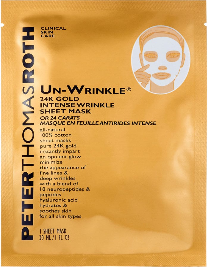 Peter Thomas Roth Un-Wrinkle 24K Gold Intense Wrinkle Sheet Mask