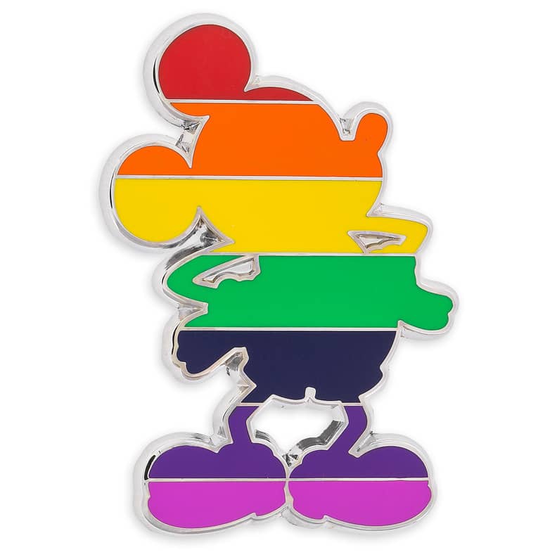 Disney Parks - PatcheD - Rainbow Pride Mickey Icon at 's  Entertainment Collectibles Store