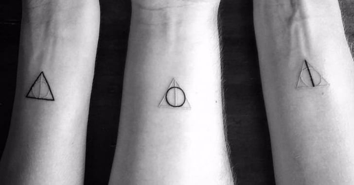 Brothers Get Matching Harry Potter Tattoos Popsugar Love And Sex