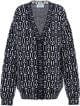 Prada Patterned Jacquard Cardigan