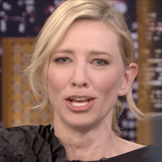 Cate Blanchett Plays "Lip Flip" on Tonight Show | Video