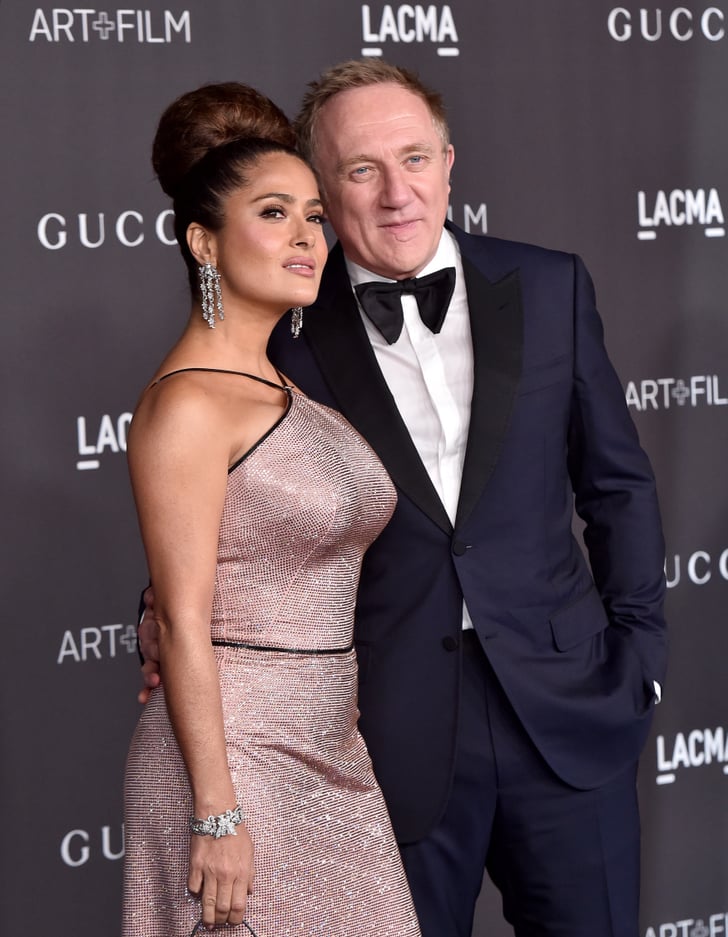 Salma Hayek and François-Henri Pinault at the 2019 LACMA Art+Film Gala