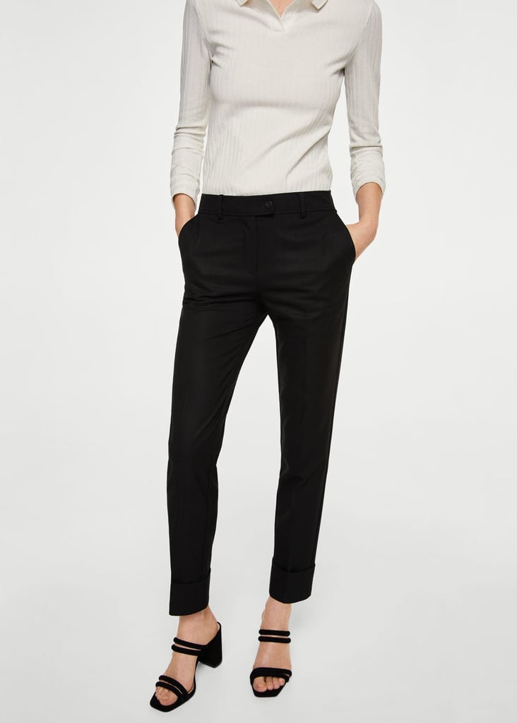 Straight Suit Trousers