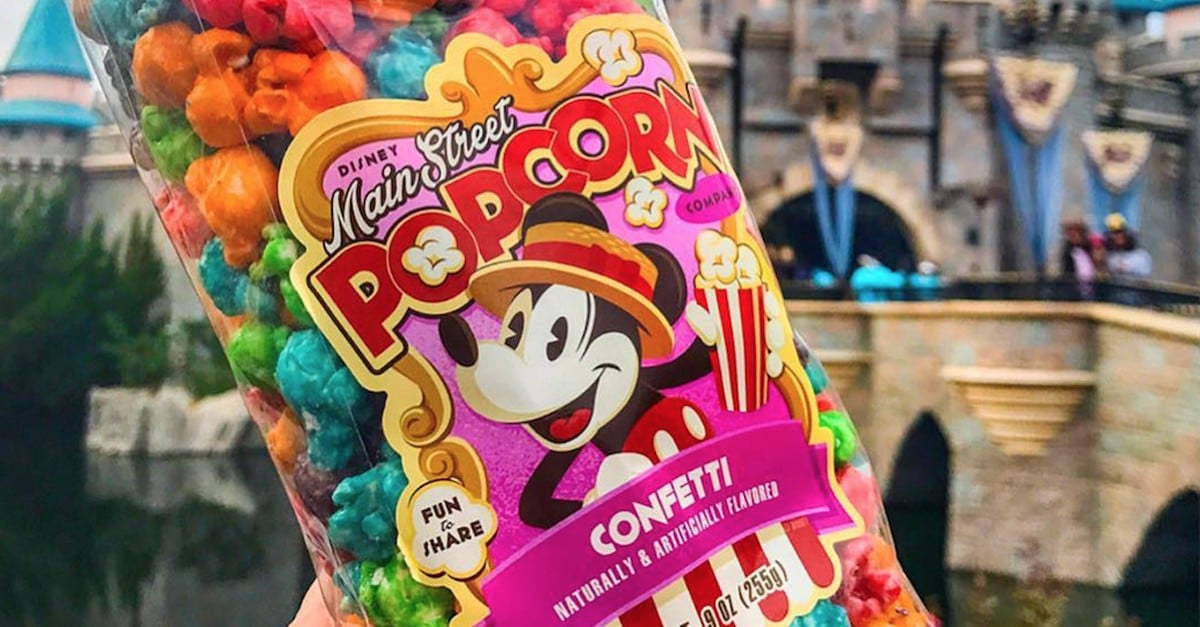 Disney Main Street Confetti Popcorn POPSUGAR Food