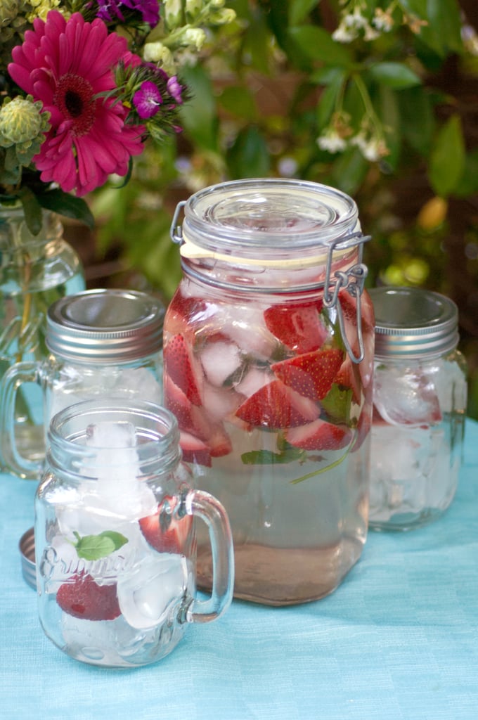 Strawberry-Mint Water