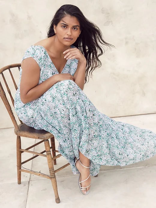 Banana republic clearance floral maxi dress