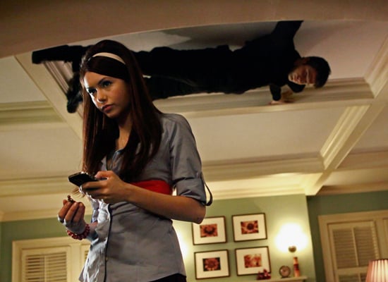 This intruder-on-the-ceiling pic is one of the all-time creepiest moments of this show.