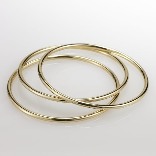 Ralph Lauren Gold Bangle Set ($48)
