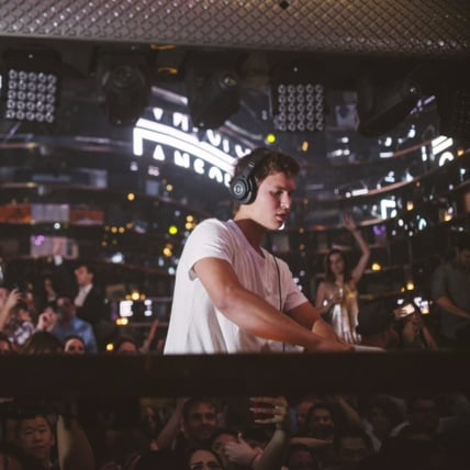 Ansel Elgort DJ Pictures August 2015