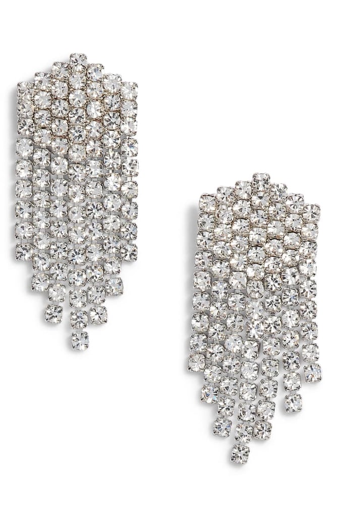 Something Navy Rhinestone Chandelier Earrings Something Navy November