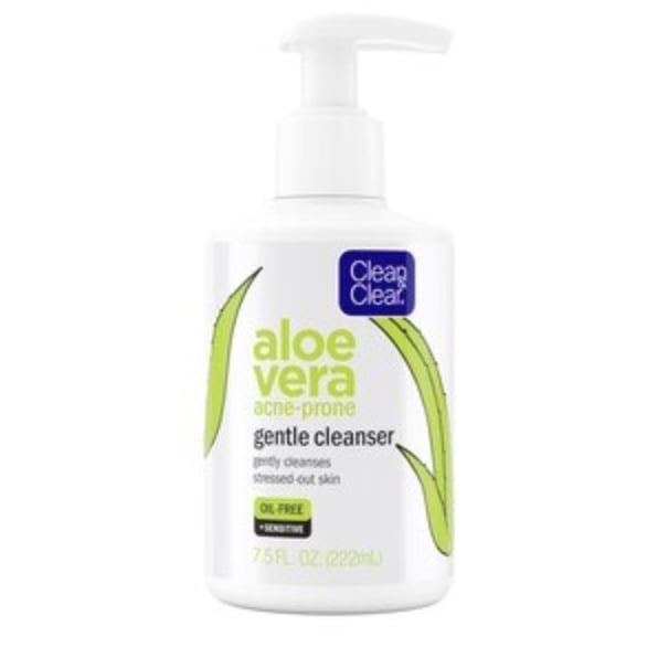 Clean & Clear Aloe Vera Gentle Acne Facial Cleanser
