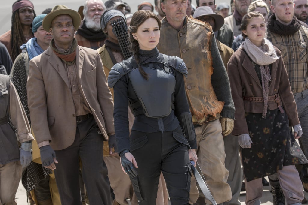 The queen herself! Jennifer Lawrence as Katniss.