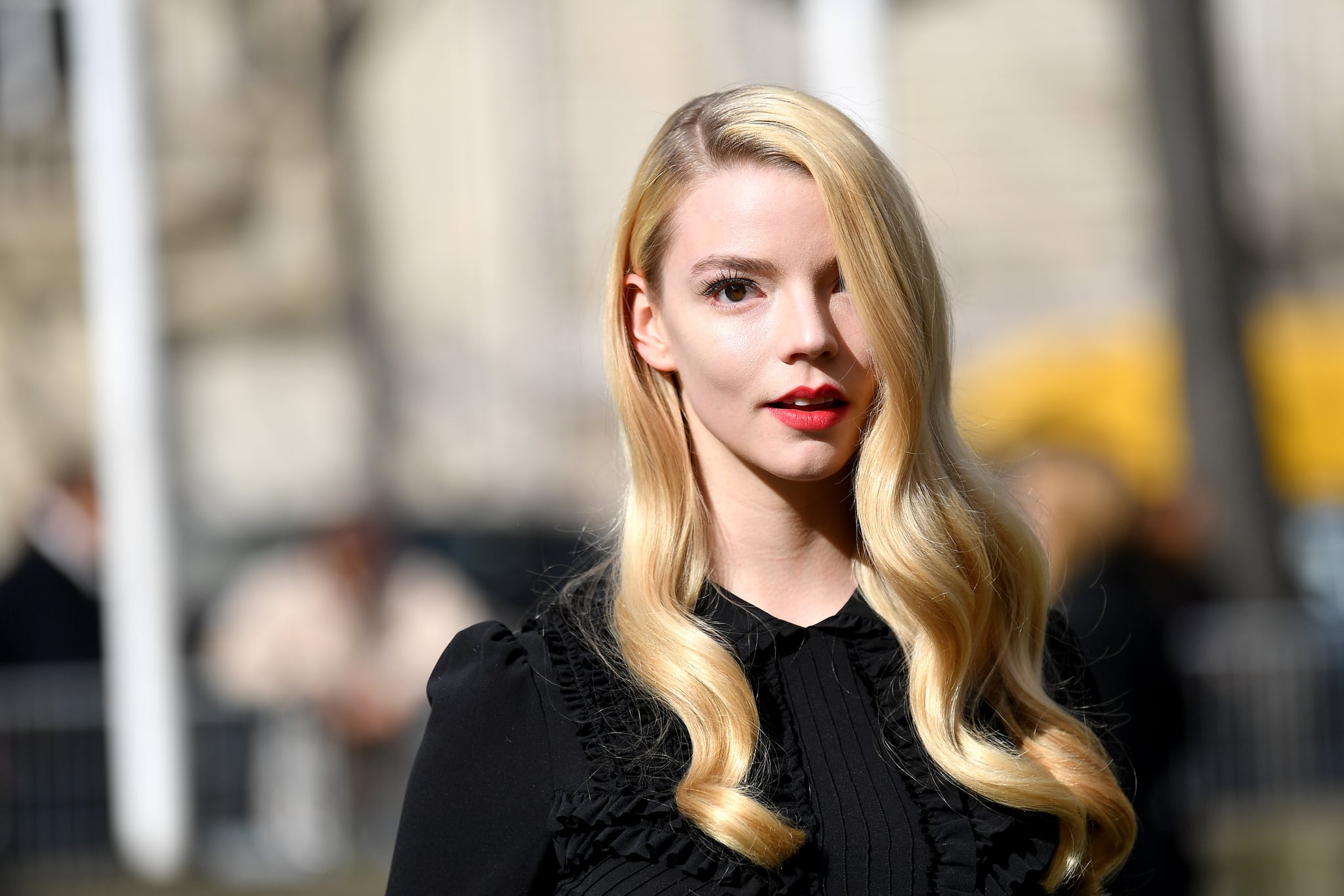 PARIS, FRANCE - MARCH 03: Anya Taylor-Joy attends the Miu Miu show as part of the Paris Fashion Week Womenswear Fall/Winter 2020/2021 on March 03, 2020 in Paris, France. (Photo by Jacopo Raule/Getty Images)