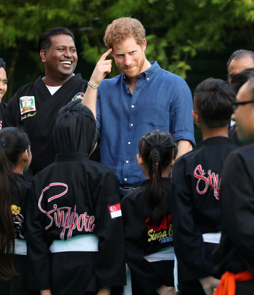 Prince Harry Visits Singapore June 2017