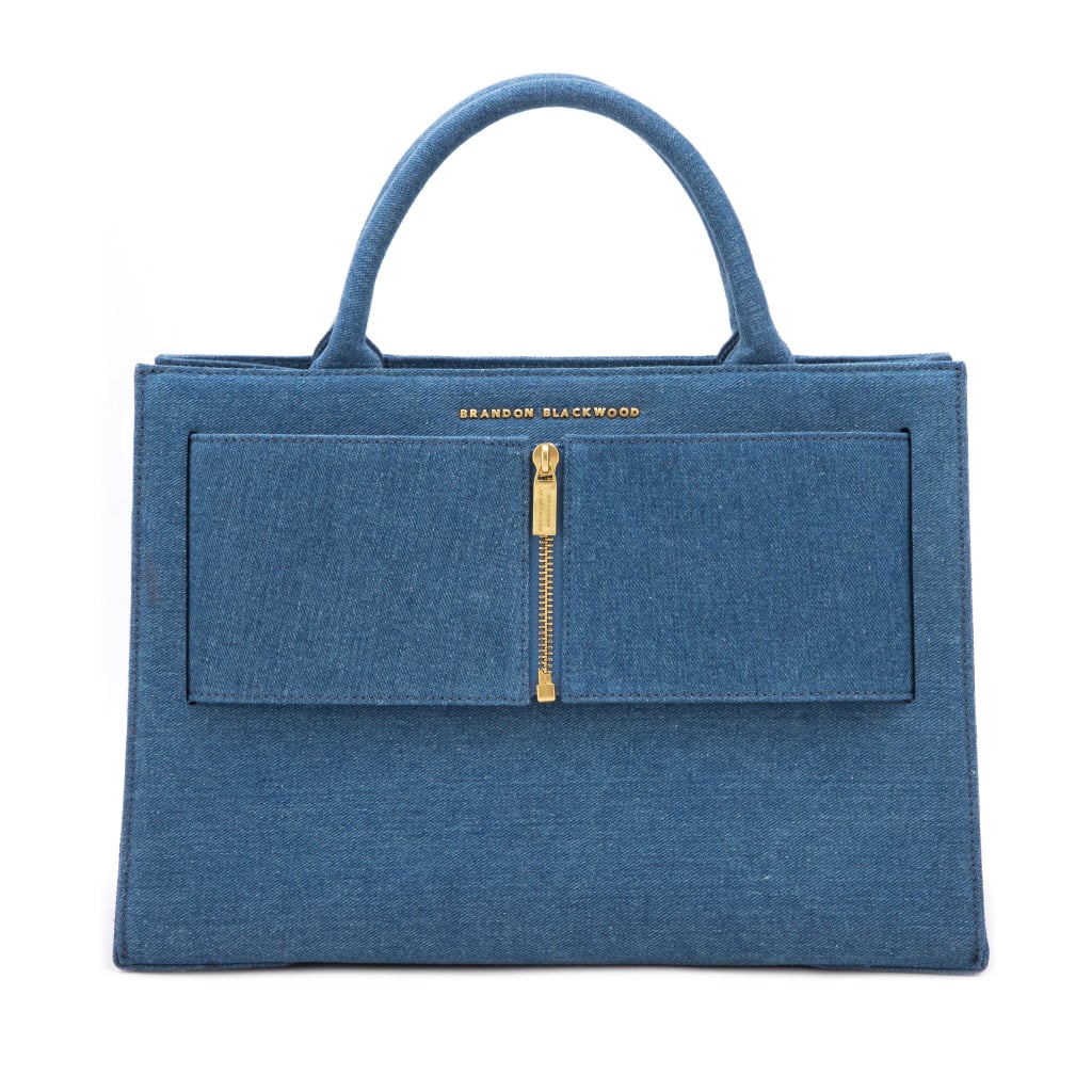 A Denim Bag: Brandon Blackwood Jumbo Kuei Bag