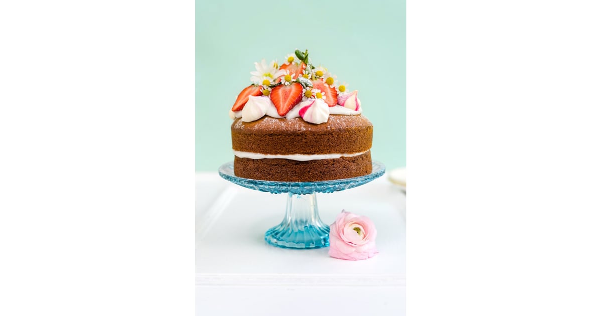Vegan Vanilla Cake With Whipped Coconut Cream Best Healthy Cake Recipes POPSUGAR Fitness Photo 2