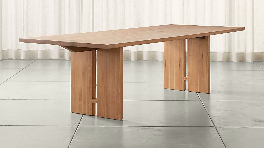 Celeste: Monarch Natural Solid Walnut Dining Table