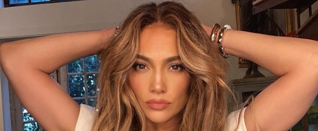 J Lo's New Extensions Are So Long, She Could Tuck Them Into Her Low-Rise Jeans
