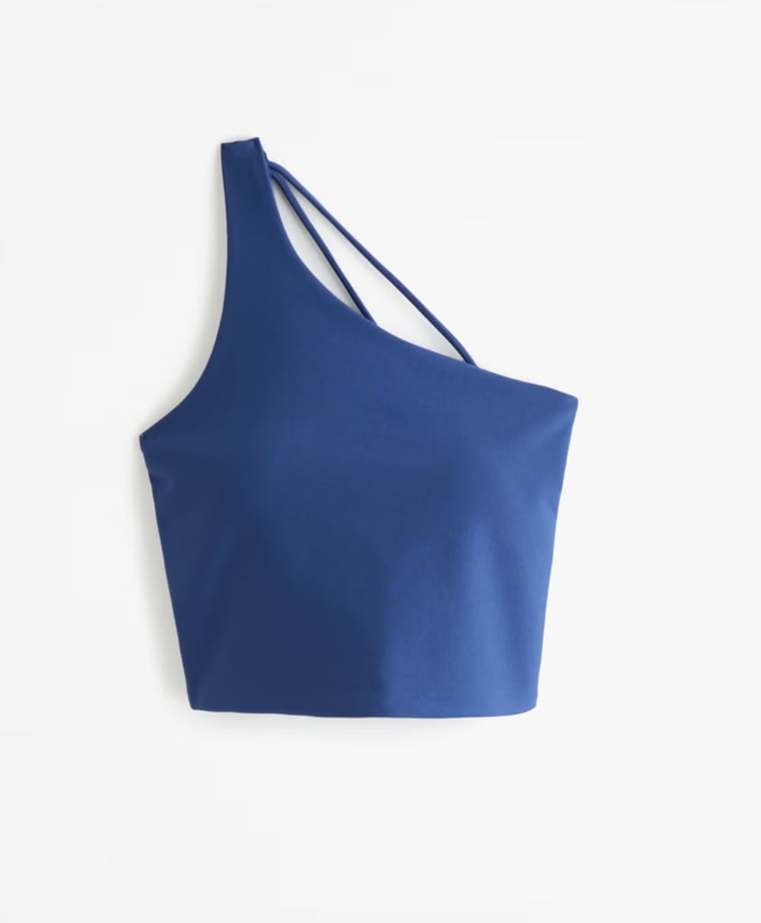 YPB SculptLux One-Shoulder Strappy-Back Slim Tank