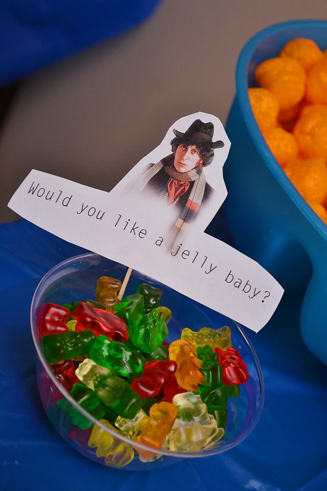 Fourth Doctor would like to offer you a candy.