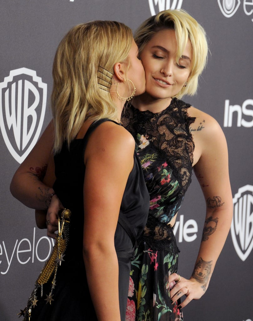 Paris Jackson at Golden Globes Afterparty 2017