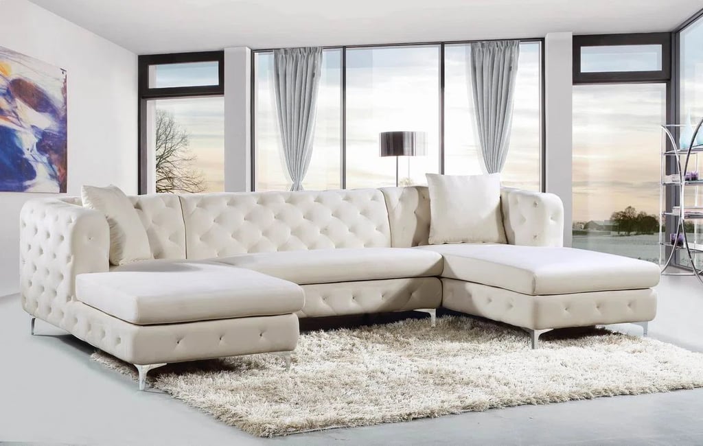 Best Velvet Sectional at Wayfair