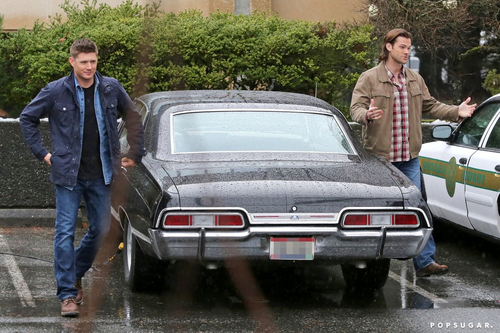 Jensen Ackles Filming Supernatural in Vancouver