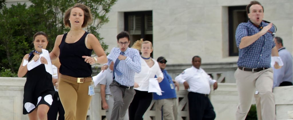Interns Running to Deliver News of Gay Marriage Legalization