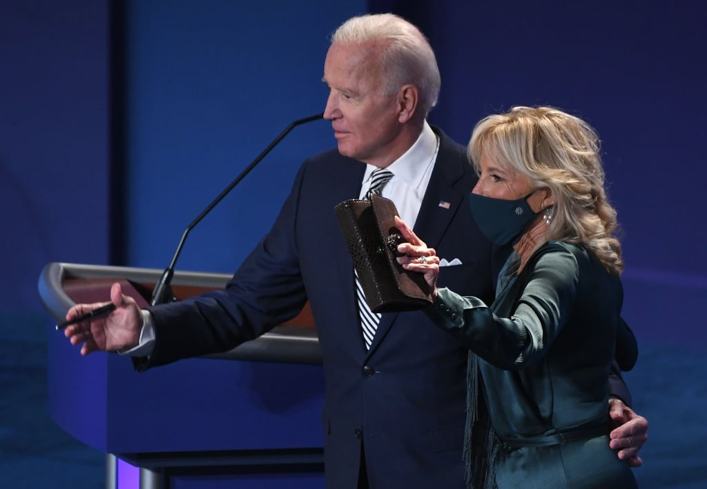 Jill Biden Wearing Her Gabriela Hearst Dress at the Presidential Debate