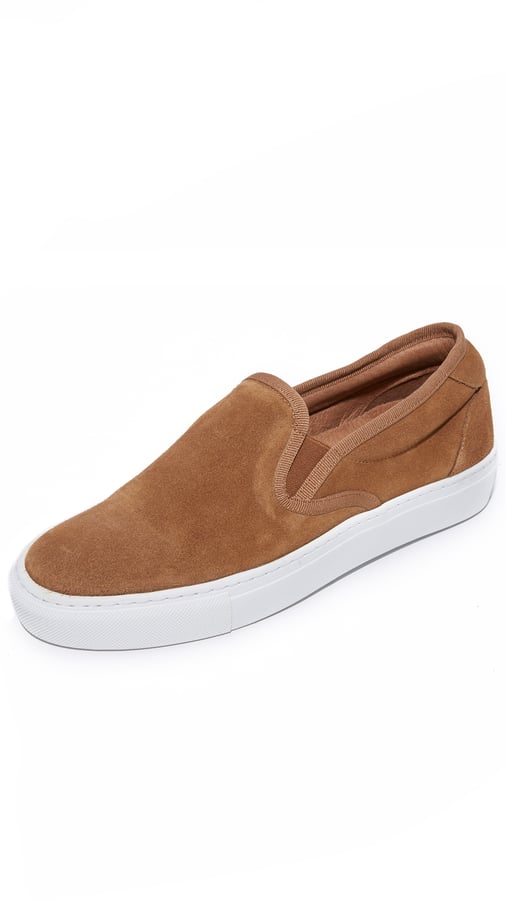 A.P.C. Suede Slip-On Sneakers