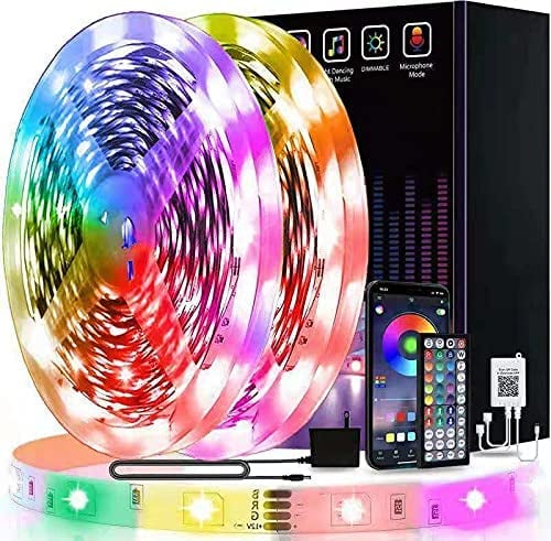 For Their Room: USTO 130ft Color Changing LED Strip Lights