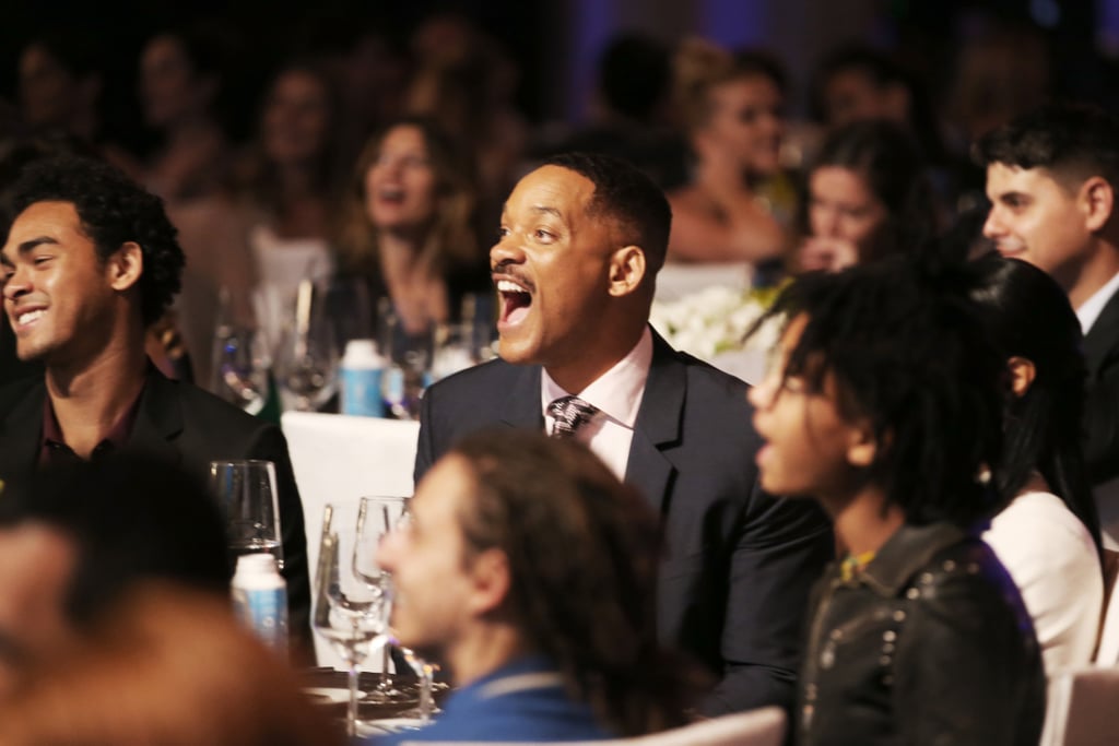 Will Smith and His Family at the EMA Awards 2016