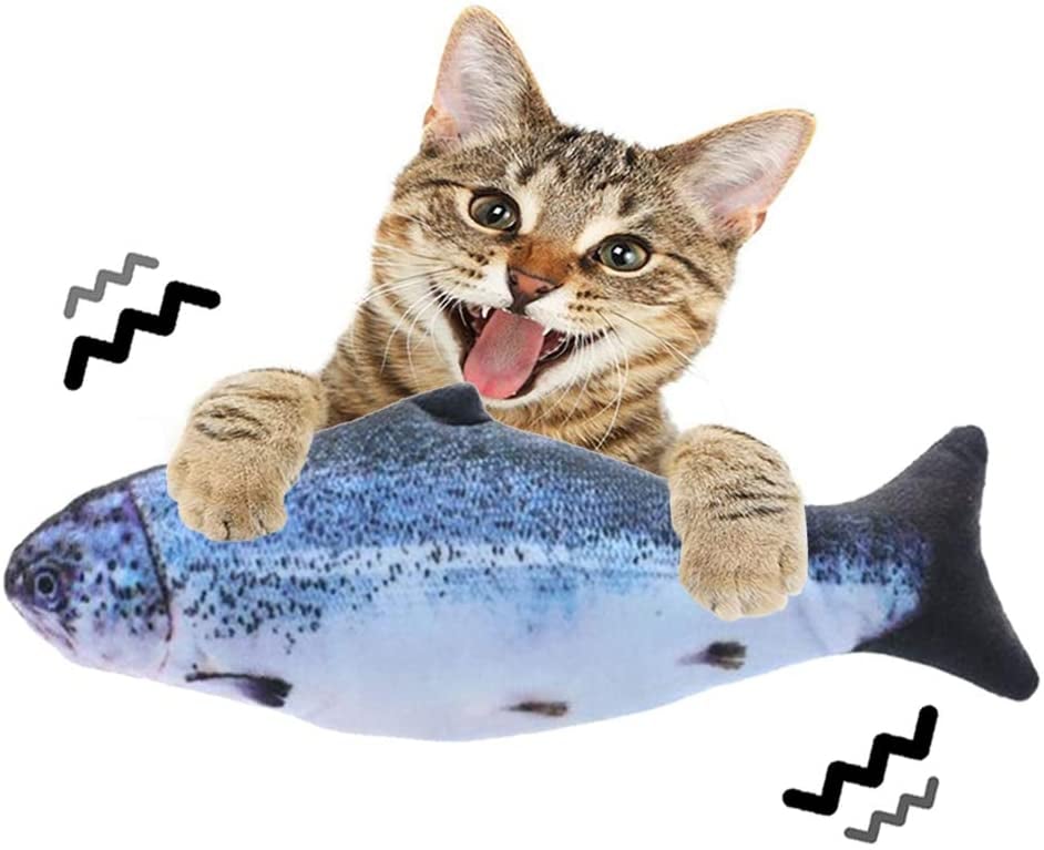 Amakunft Electric Fish Cat Toy