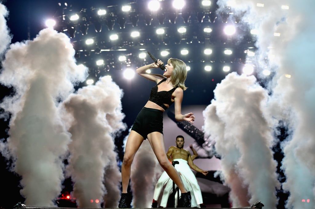 Steven Tyler on Stage With Taylor Swift