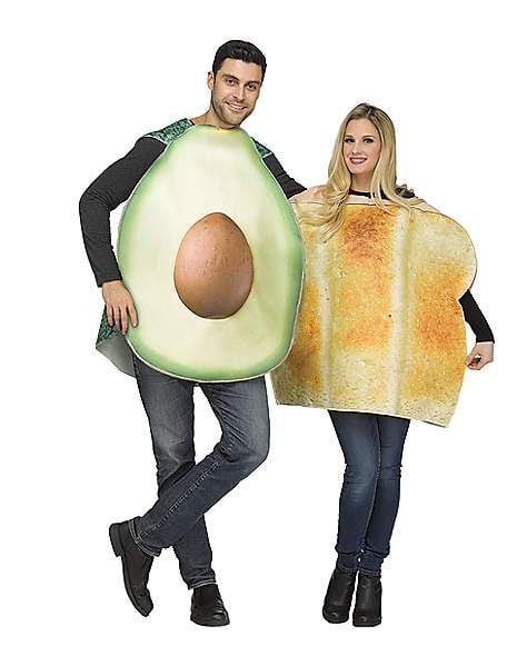 Adult Avocado and Toast Costume