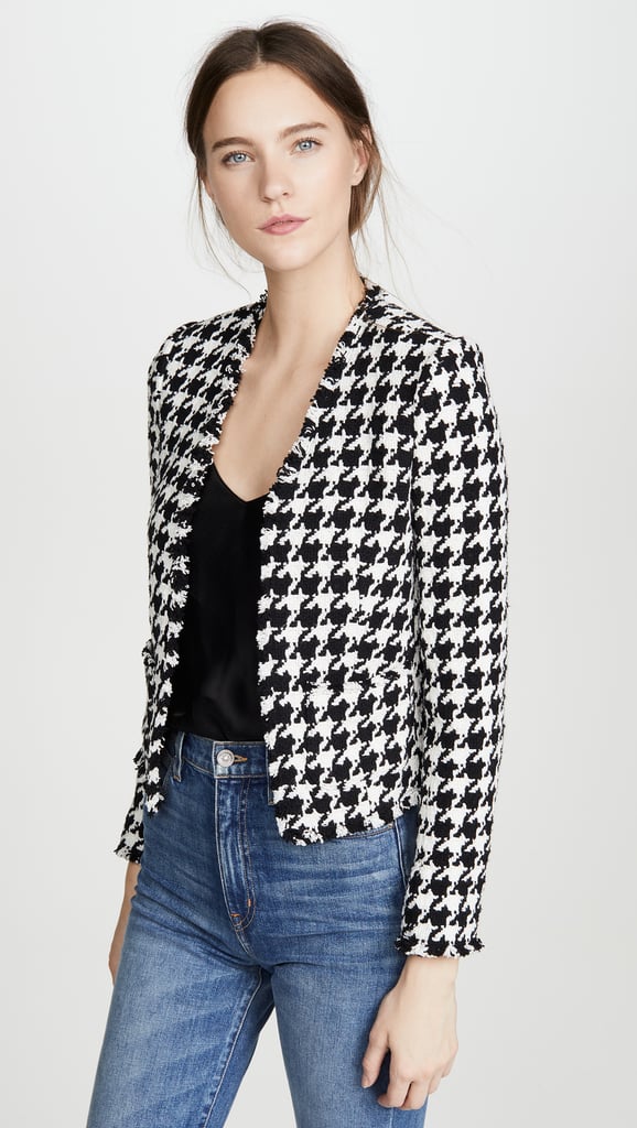 L'Agence Adette Collarless Blazer