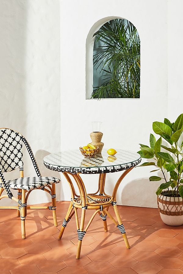 Woven Bistro Table You ll Cancel Your Travel Plans and Stay Home