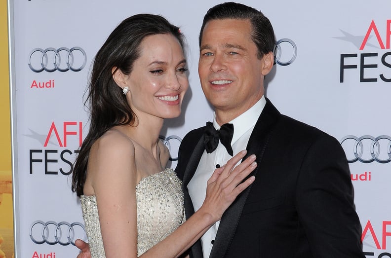 Brad Pitt and Angelina Jolie Wedding Details | POPSUGAR Celebrity