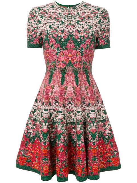 Alexander McQueen Floral Printed Dress