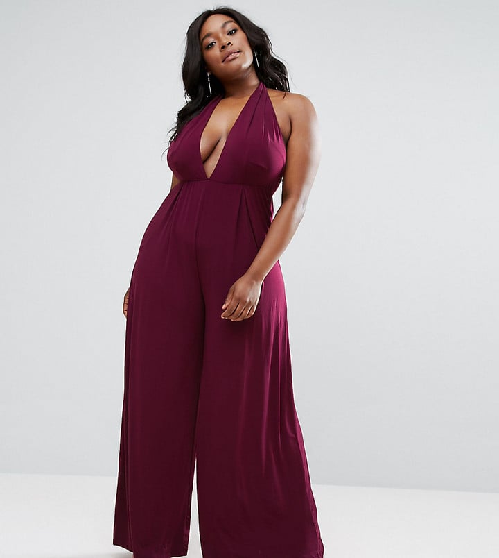 Alice & You Plus Jumpsuit With Plunge Neckline