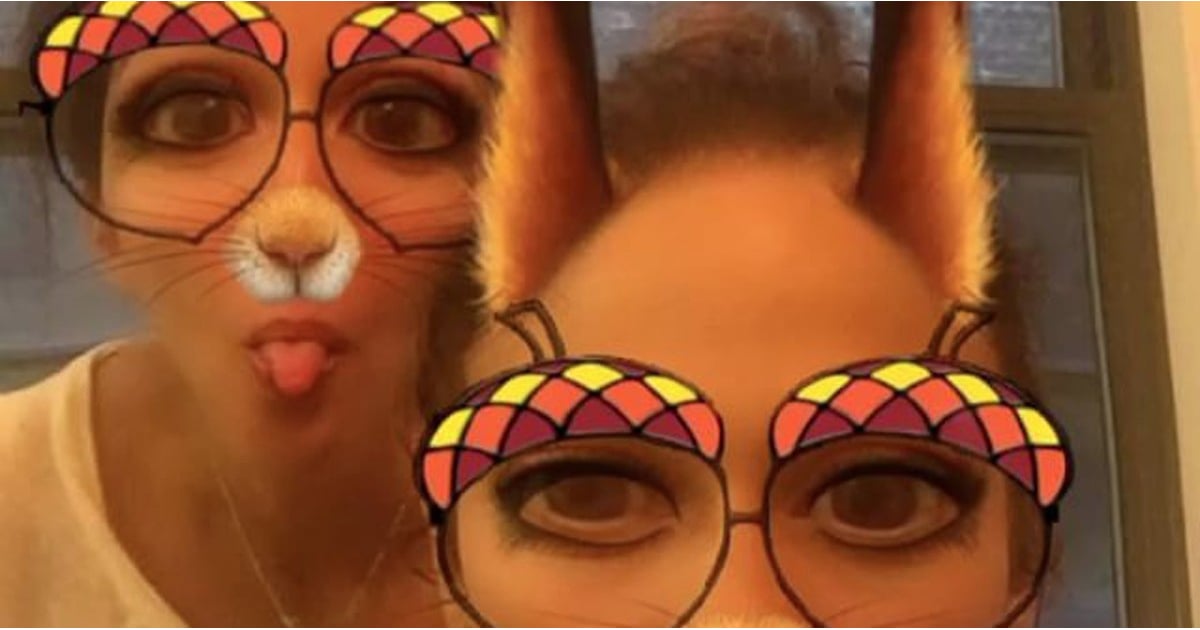 Jennifer Lopez Snapchat With Her Sister Lynda October 2016 Popsugar