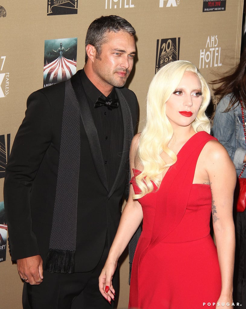 Lady Gaga and Taylor Kinney at AHS Premiere | Pictures